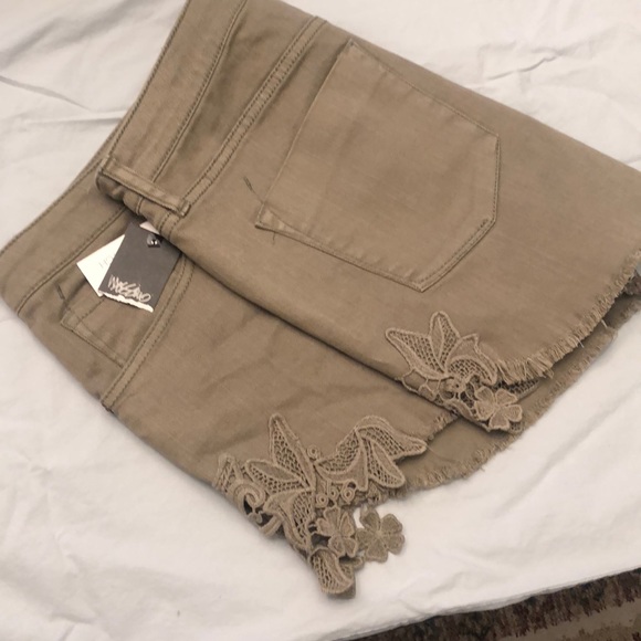 Olive Shorts - Picture 1 of 3